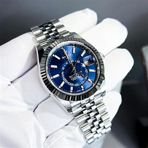 rolex chocolate sky dweller 2021|Rolex Sky-Dweller blue 2022.